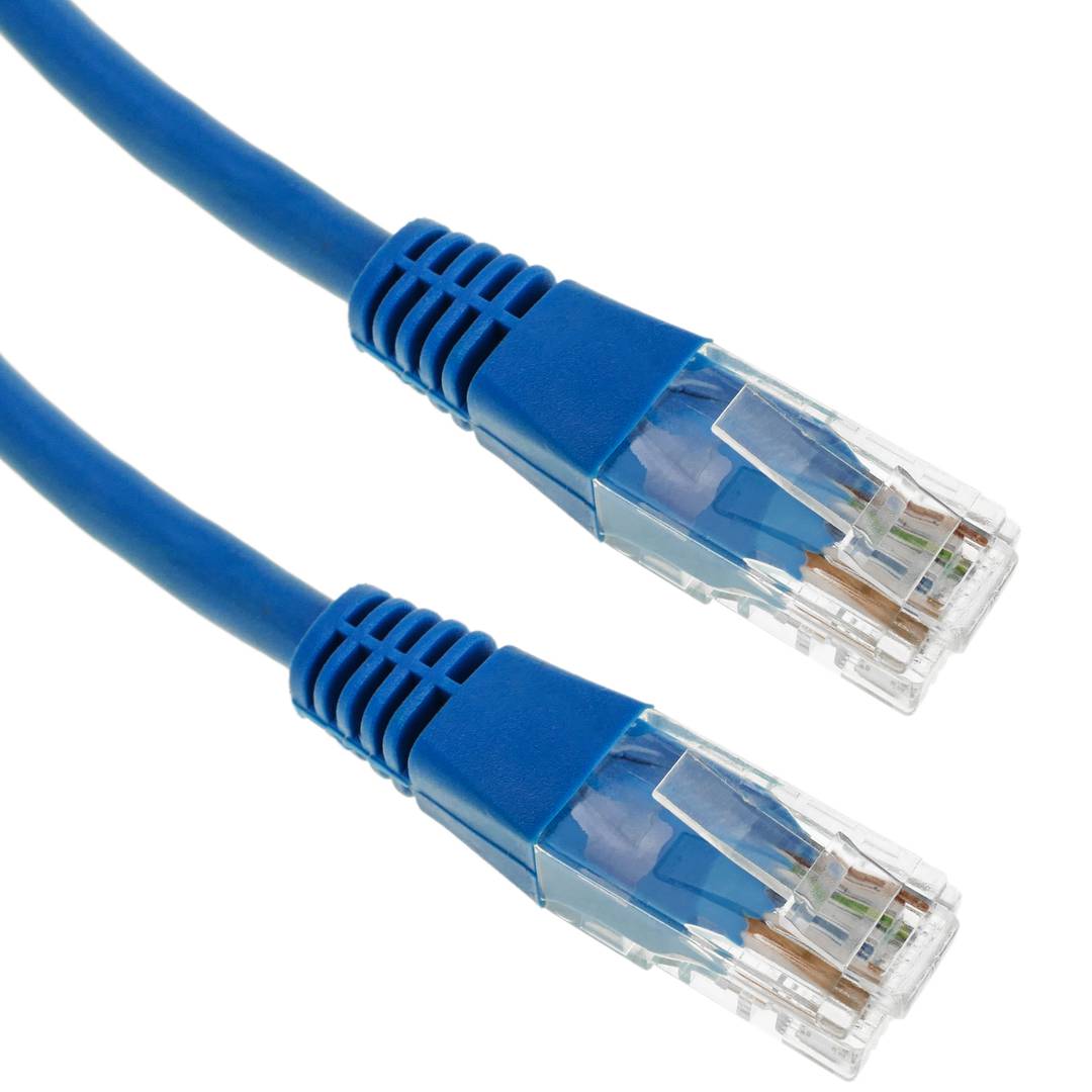 Patch cord UTP 5 level 1m blue